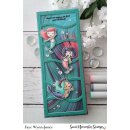 Sweet November Stamps, clear stamp, Merwees Set #2