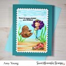 Sweet November Stamps, clear stamp, Merwees Set #2