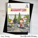 Sweet November Stamps, clear stamp, Simple Room Christmas Add-On