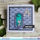 Sweet November Stamps, clear stamp, Halloween Room Add-on