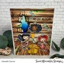 Sweet November Stamps, clear stamp, Expansion Pack: Simple Room Pirate-add on
