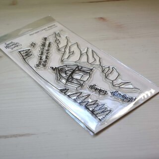 Sweet November Stamps, clear stamp, Horizon lines: Alpine