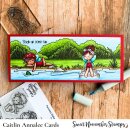 Sweet November Stamps, clear stamp, Horizon Lines:...