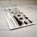 Sweet November Stamps, clear stamp, Horizon Lines: Ocean...