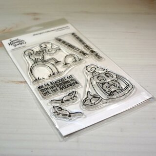 Sweet November Stamps, clear stamp, Midnights Halloween...