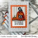 Sweet November Stamps, clear stamp, Midnights Halloween Adventures