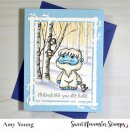 Sweet November Stamps, clear stamp, Baby Bominable