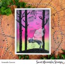 Sweet November Stamps, clear stamp, Midnights Halloween...