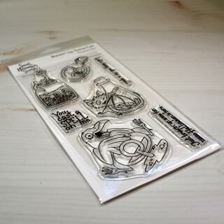 Sweet November Stamps, clear stamp, Brewin Up Some Fun