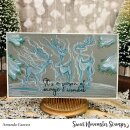 Sweet November Stamps, clear stamp, Elegant Reindeer