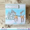 Sweet November Stamps, clear stamp, Elegant Reindeer