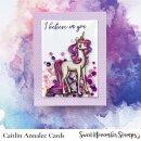 Sweet November Stamps, clear stamp, I Believe in You
