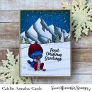 Sweet November Stamps, clear stamp, Bundle Up