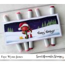 Sweet November Stamps, clear stamp, Bundle Up