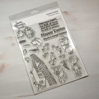 Sweet November Stamps, clear stamp, Sweet Easter