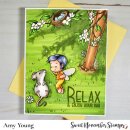 Sweet November Stamps, clear stamp, Spring Wees