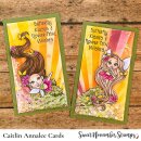 Sweet November Stamps, clear stamp, Fairy Hair