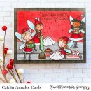 Sweet November Stamps, clear stamp, Sweet Christmas Fairies