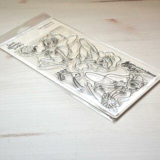 Sweet November Stamps, clear stamp, Spring Fairies