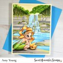Sweet November Stamps, clear stamp, Spring Fairies