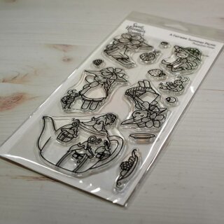 Sweet November Stamps, clear stamp, A Fairwee Summer Picnic