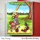 Sweet November Stamps, clear stamp, A Fairwee Summer Picnic