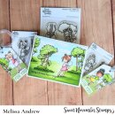 Sweet November Stamps, clear stamp, Balla-wee-na: Misty