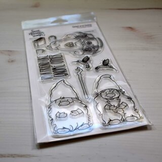 Sweet November Stamps, clear stamp, Gned and Gnina