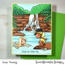 Sweet November Stamps, clear stamp, Fairwee Lynn