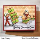 Sweet November Stamps, clear stamp, X-Mas X-Press