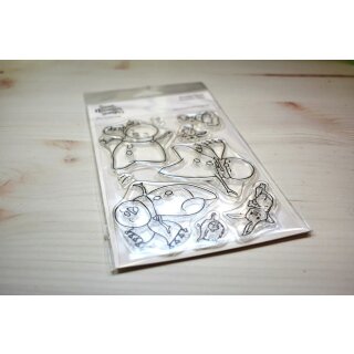 Sweet November Stamps, clear stamp, Frosty Feet