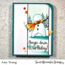 Sweet November Stamps, clear stamp, Frosty Feet