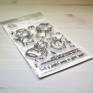 Sweet November Stamps, clear stamp, Joyful Noise
