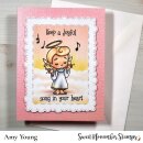 Sweet November Stamps, clear stamp, Joyful Noise