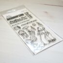 Sweet November Stamps, clear stamp, Naughty List