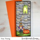 Sweet November Stamps, clear stamp, A Little Wicked