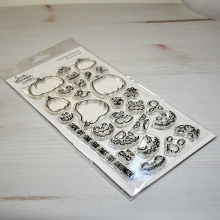 Sweet November Stamps, clear stamp, Carve out some fun