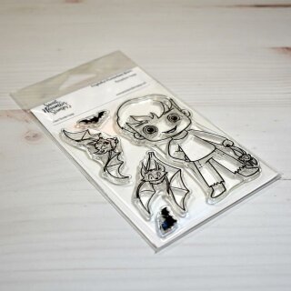 Sweet November Stamps, clear stamp, Frightful Flutterbee...