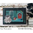 Sweet November Stamps, clear stamp, Halloween Gargoyles