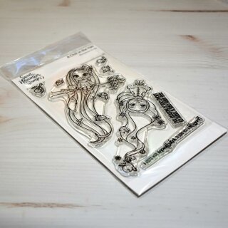 Sweet November Stamps, clear stamp, A Chill in the Hair