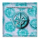 Lavinia Stamps, clear stamp - Compass Small