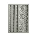 Stamperia, Sunflower Art Silicone Mould A6 - Laces and...