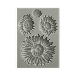 Stamperia, Sunflower Art Silicone Mould A6 - Sunflowers