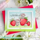 Streamside Studios, clear stamp, Strawberry Cows