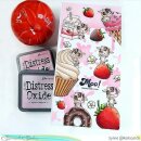 Streamside Studios, clear stamp, Strawberry Cows