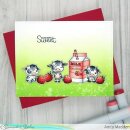 Streamside Studios, clear stamp, Strawberry Cows