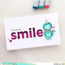 Streamside Studios, clear stamp, Dino-corns