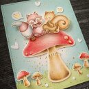 Streamside Studios, clear stamp, Woodland Friends