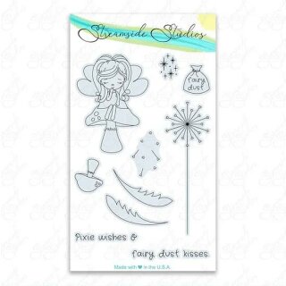 Streamside Studios, clear stamp, Fairy Dust Kisses