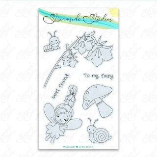 Streamside Studios, clear stamp, Fairy Best Friend